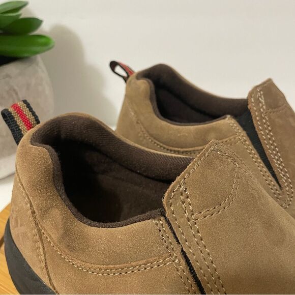 GBX Raven Tan Leather Up Trail Hiking Shoe Kid's 4 Outdoor Trek Boot Gorpcore - Picture 6 of 11